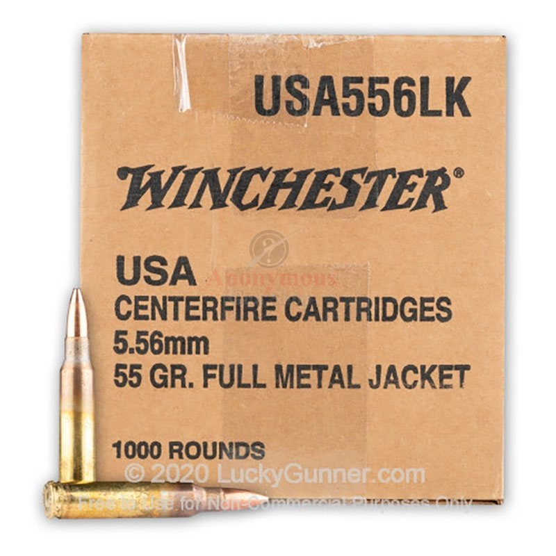 Winchester Active Duty MHS Ammunition 9mm M1152 115 Grain Full Metal Jacket Flat Nose