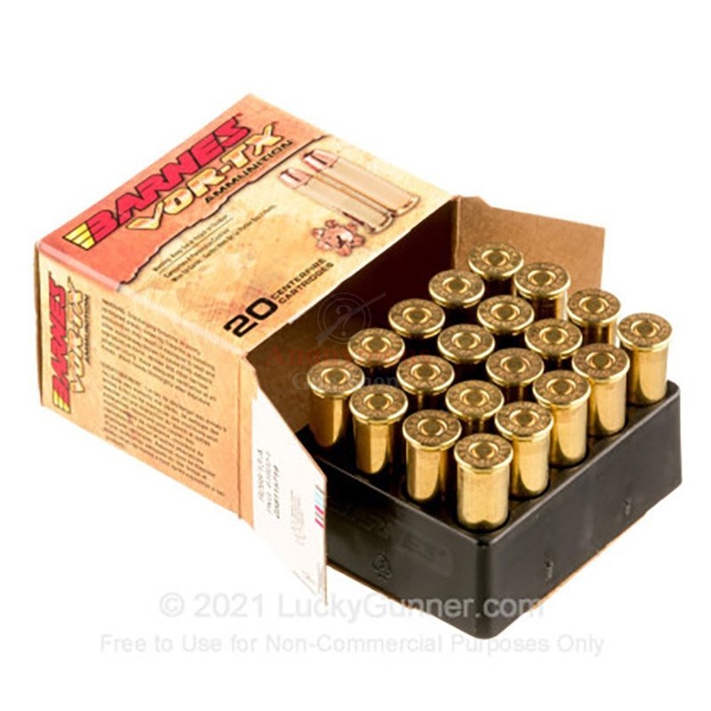Barnes VOR-TX Ammunition 9mm Luger 115 Grain Solid Hollow Point Lead Free Box of 20