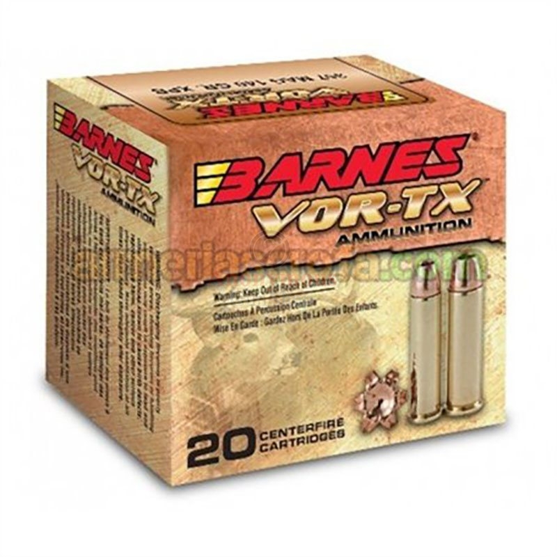 Barnes VOR-TX Ammunition 9mm Luger 115 Grain Solid Hollow Point Lead Free Box of 20