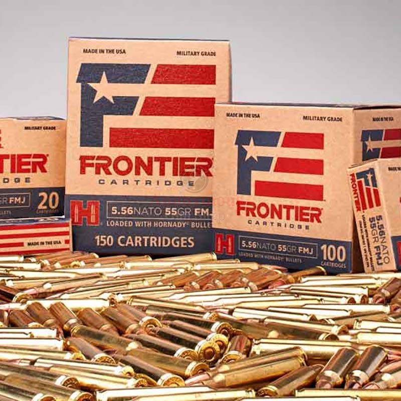 Frontier Cartridge Military Grade Ammunition 223 Remington 55 Grain Hornady Hollow Point Match